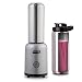 Dash Arctic Chill Blender: The Compact Personal Blender with Insulated Stainless-Steel Tumbler 16 oz + Travel Lid for Coffee Drinks, Frozen Cocktails, & Smoothies