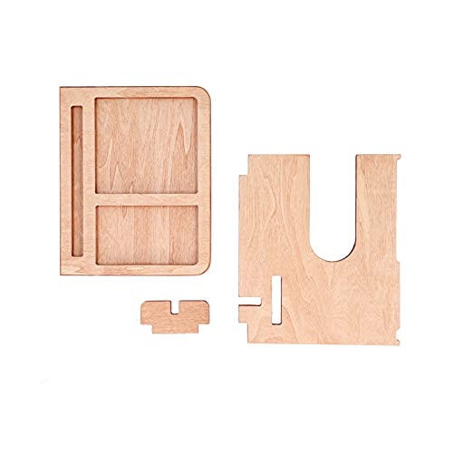 WGFOIP Station d'accueil en Bois pour Montres, Clés, Lunettes – vue 6
