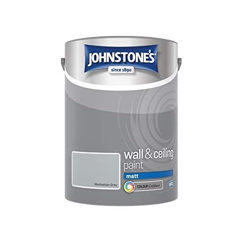 Johnstone's Manhattan Grey Matt Emulsion Paint Cover