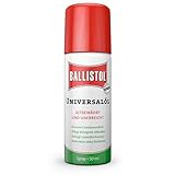 BALLISTOL 21450 Universalöl - Rostschutz, Schmieröl, Pflegemittel und Reinigungsmittel - 50 ml Spray