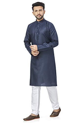 Image of BE ACTIVE Linen Blend Solid Pattern Trendy Comfortable Stylish Full Sleeve Kurta Men's Ethnic Wear