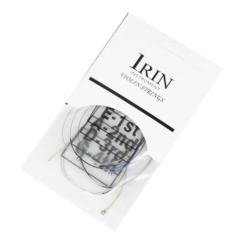 GOOHOCHY 4pcs Violin String Set Reusable Acoustic Guitar Strings for Violin Accessories