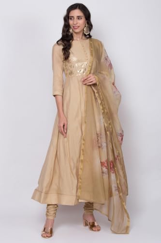 Image of BIBA WOMEN PRINTED FITTED SALWAR KURTA