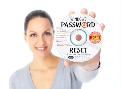 image for Generic GEDDES Password Reset Recovery Pro USB and DVD Set NEW 2024 Fo