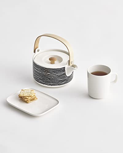 Marimekko Oiva Mug de cerámica blanca 250 ml miniatura 3