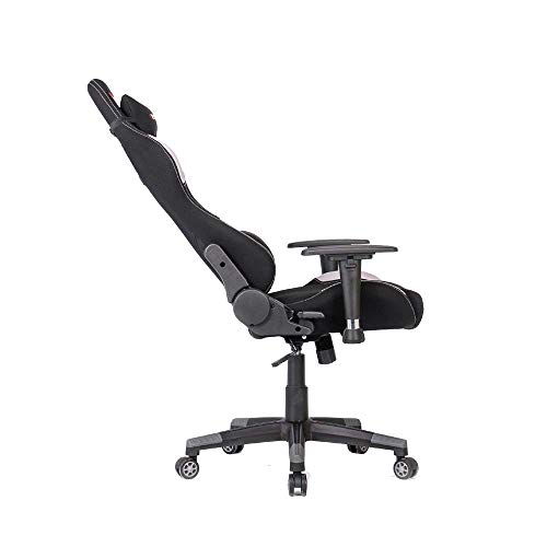 YUXIwang Bureaustoel E-Sports Stoel PC Gaming Stoel Ergonomische Computer Stoel Racing-stijl In hoogte verstelbare Hoge Rug Compatibel met Werken Gaming (Kleur: Foto Kleur, Maat: 70X70X125CM) - Afbeelding 6