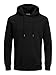 JACK günstig Kaufen-JACK & JONES Male Hoodie Sweat MBlack