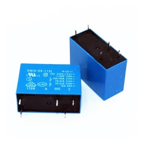 Relé electromecánico OMI-SH-112L de potencia de 5 pines para automatización