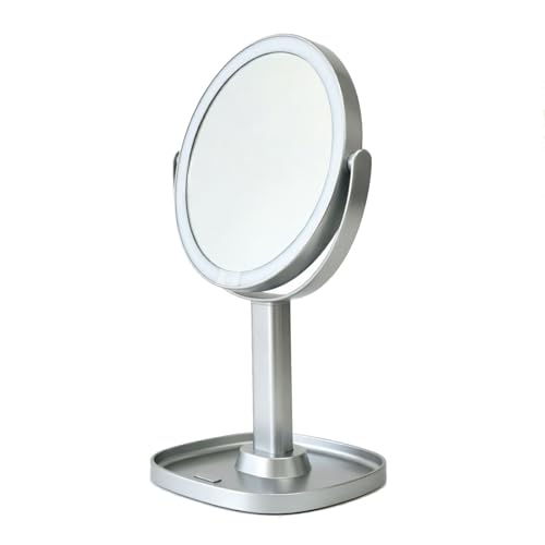 Vidrio de maquillaje con 3 ajustes de luz y USB