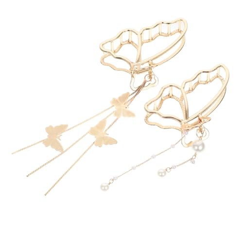 Pince à cheveux originale perles et franges le cadeau de coiffure idéal