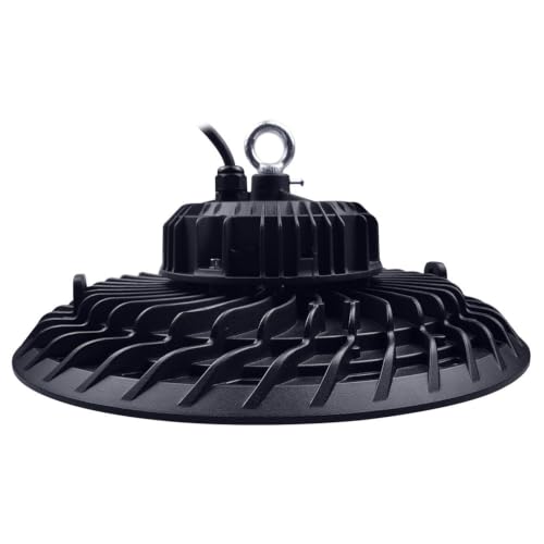 Aletas LED 150W con máxima disipación y protección contra humedad en talleres