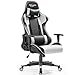 Polar Aurora Racing Computer Chairs High Back Video Gaming Chair Adjustable Executive Ergonomic Swivel Gamer Chair