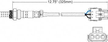 Walker Products 250-23005 3-Wire Oxygen Sensor
