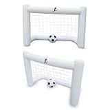 Portail de football gonflable avec filet : idéal pour le jardin, la salle de sport, la plage, le parc, etc., petit filet de football