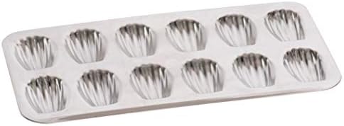 Gobel 12 Count Heavy Tinned Steel Madeleine Sheet Pan, Made in France
