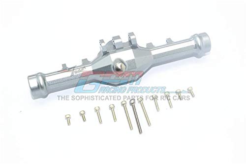 Axial Yeti Jr. SCORE / Yeti Jr. Can-Am Maverick Upgrade Parts Aluminium Rear Gear Box - 1 Set Grey Silver