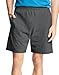 Hanes Mens Jersey Cotton With Pocket Workout-and-training-shorts, Black, XX-Large US, O8790