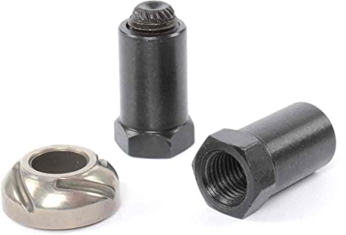 Jegs Cast Steel Roller Tip Rocker Arm Set | For Big Block Chevy Engines | Set Of 16 | 1.7 Ratio | For 7/16 “ Stud | For Up To 0.550 “ Valve Lift | Includes Pivot Balls And Polylock Nuts #TOP4