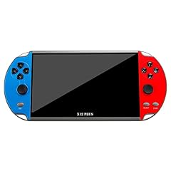 Console, X12 Plus Console for videogiochi da 7 pollici integrata 1000 giochi Controller di gioco palmare doppio joystick da 16 GB Spupport Uscita AV Scheda TF Musica E-Book/23