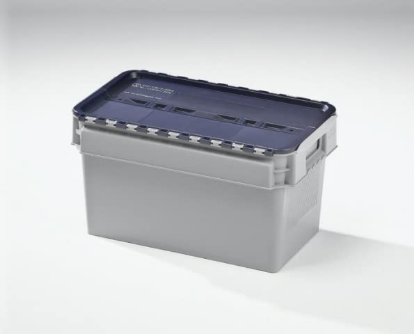 Solent PlasticsUN Approved Heavy Duty Curtec Stack/Nest Lidded Container - 25 Litre Capacity