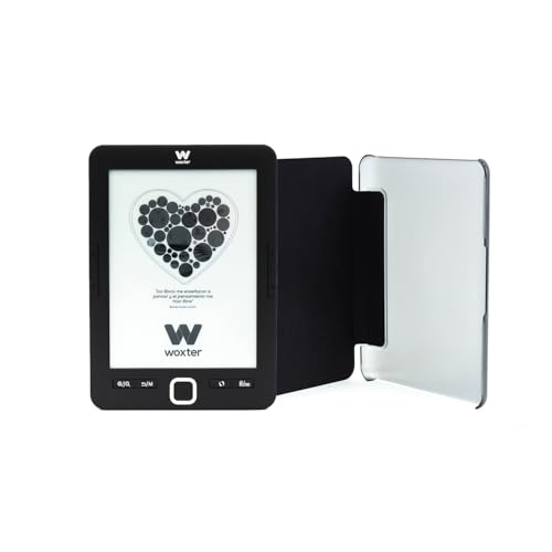 Woxter Scriba - Libro electrónico (Black, 195 + Funda)