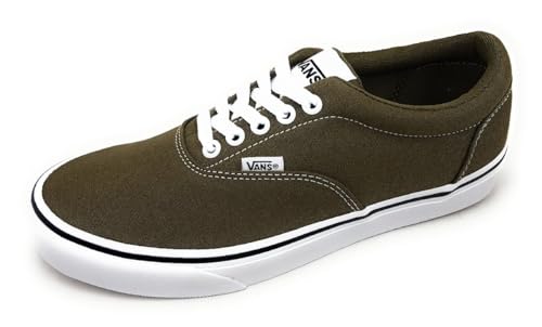 Vans Men's Doheny Trainers, Canvas Dark Olive, 7