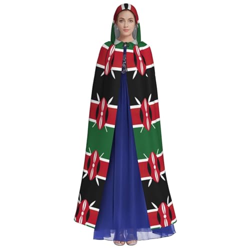Cape médiévale à capuche Kenya idée cadeau original mixte - 2