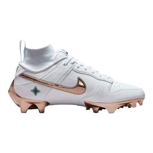 Nike Vapor Edge Dunk Cleats Men's Football Cleats White/Rose Gold-White FN6721-100 122