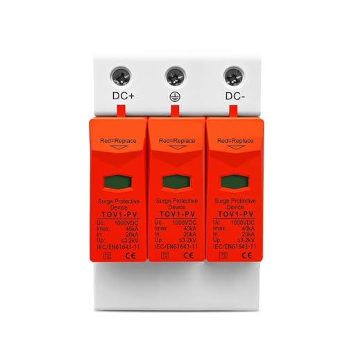 Protector contra sobretensiones DC 1200V para evitar averías eléctricas en paneles solares