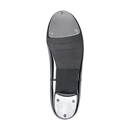Image of Linodes PU Leather Lace Up Tap Shoe Unisex Dance Shoes for Women and Men