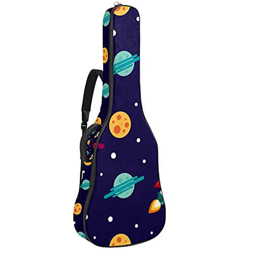 Housse de transport guitare basse et classique réglable anti-rayure