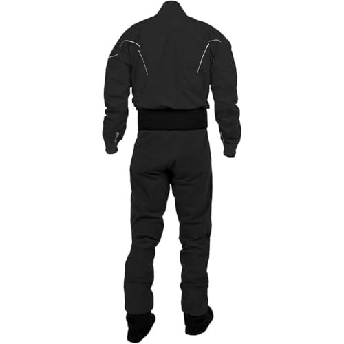 Combinaison étanche en tissu 3 couches imperméable et col latex isolant