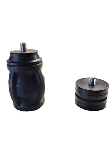 Archery Ninja 10" Inch Carbon Fiber Bow Stabilizer With Weights And Dampening System To Reduce Vibrations For Range Training, Hunting And Shooting #TOP6