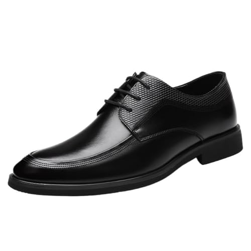 Comfortable Oxford Shoes for Men Lace Up Premium Leather for Office Wear