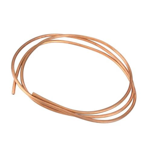 DFDPAXL 1 Meter Soft Coil Copper Tubing, Refrigeration Tubing Wall Thickness 0.7Mm Ideal for Industrial and Home Use,OD 9.52mm