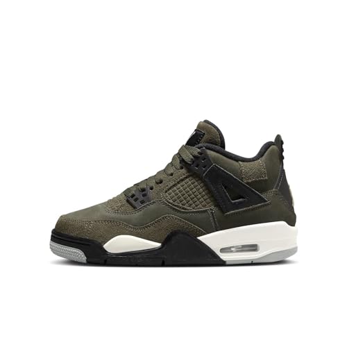 Jordan Big Kid's 4 Retro SE Craft Medium Olive/Pale Vanilla (FB9928 200) - 3.5