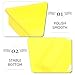 Holibanna Plastic Paint Roller Tray 4-inch Yellow Paint Pan for Wall Painting Supplies Home Interior Painting Tool Holder