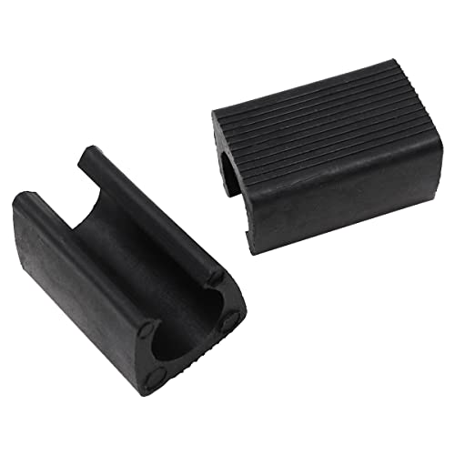 WANGCL 40 Pcs Nonslip Chair Sled Floor Protectors Chair Foot Rail Protectors Chair for Metal Chairs U Shape Foot Cap Fit Furniture Leg 14mm - Image 2