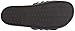adidas Women's Adilette Comfort Slide Sandal, White/Black, 9 M US, black/white/black