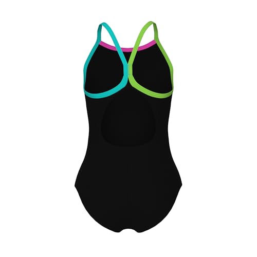 ARENA Feel Girls' Youth Light Drop Back Solid Swimsuit Waterfeel Fabric Comfortable One Piece Suit Pool or Beach2