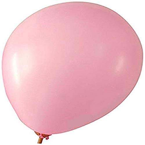 Homeford Premium Latex Balloons Plain Color, 12-inch, 12-Count, Pink