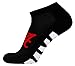DB Fan Gear Alabama Crimson Tide Black No-Show Footies