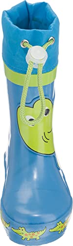Playshoes Unisex Kid's Rain Boot Wellies Fire Crocodile Wellington Rubber3