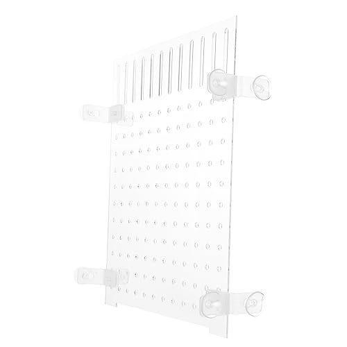 BCOATH 水槽 板 ネット 水槽ツール ト の供給 クリア 吸盤仕切り タンク 板 絶縁ボード 水族館のの仕切り 水族館の 板 アクリル Transparent