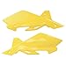 UFO Plastics Side Panels - Husky Yellow - HU03317-103