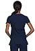 Dickies Women's EDS Signature Scrubs Jr. Fit Mock Wrap Top, Navy, Medium