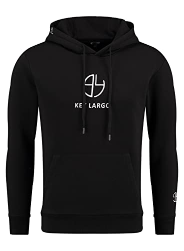 Sweat à capuche Member Key Largo pour homme le maillot de survêtement noir confortable