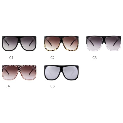 Sunglasses Women Vintage Leopard Gradient Female Glasses Uv4003