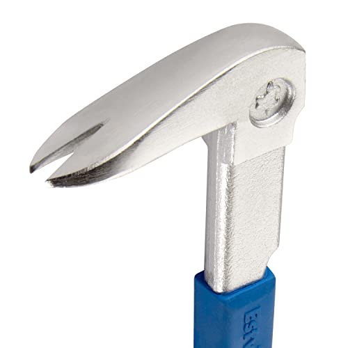 ESTWING Pro Claw Nail Puller - 9" Pry Bar with Forged Steel Construction & No-Slip Cushion Grip - PC210G 3 ESTWING Pro Claw Nail Puller - 9" Pry Bar with Forged Steel Construction & No-Slip Cushion Grip - PC210G - Image 3