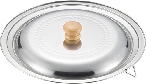 ヨシカワ 雪平鍋用 蓋 22cm 24cm ステンレス雪平鍋兼用蓋 YJ3370 シルバー